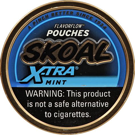 To better understand the original rationale for marketing pouched . . Skoal xtra pouches vs regular pouches